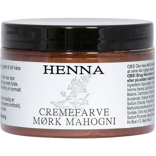 Hårfarge Krem Mørk Mahogni