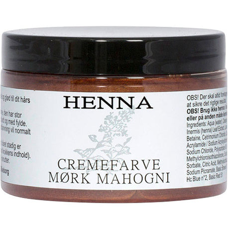 Hårfarge Krem Mørk Mahogni
