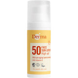 Derma Solkrem Ansikt Spf 50 | 50 ml fra Derma