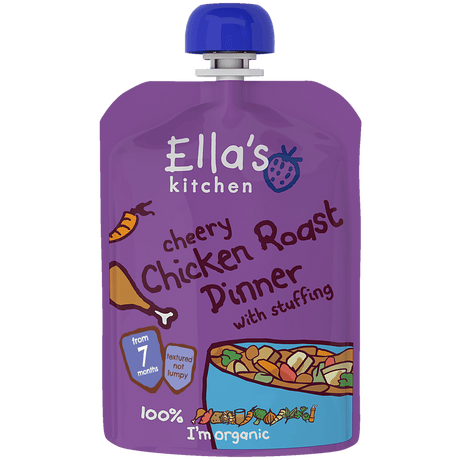 Ellas Kitchen Babymos 7 mnd+ Kylling og Grønnsaker Økologisk | 130 g