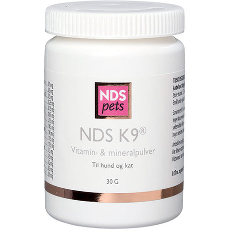 K9 Multivitamin- og mineral til hund og kat
