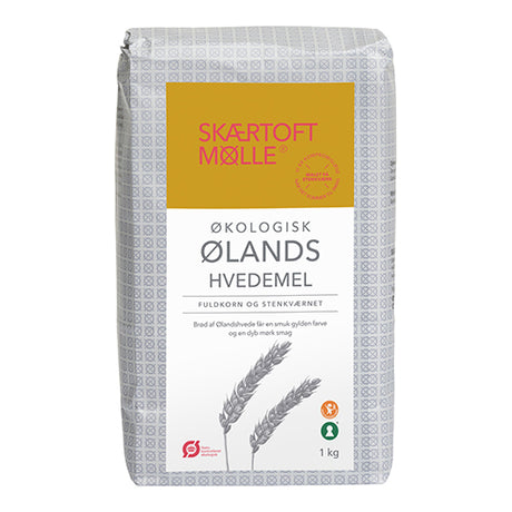 Ølandshvetemel Fullkorn Øko Steinmalt