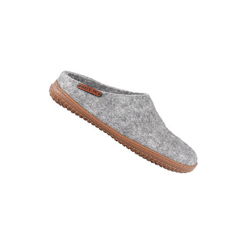 SHU`S hjemmesko med gummi sål Light Grey | 37 fra SHUS