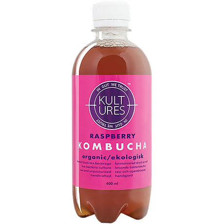 Kombucha Bringebær Økologisk