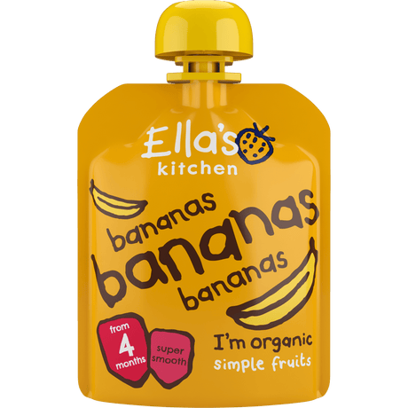 Ellas Kitchen Babymos 4 mnd+ Banan Økologisk | 70 g