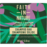 Faith in Nature Shampoo Bar (85 gr) | Lavendel & Geranium fra Faith in Nature