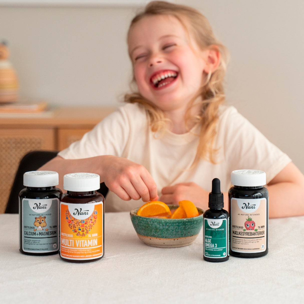 Nani Alge Omega 3 dråper med sitrussmak | 50 ml fra Nani