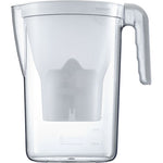 Glasskanne 1,4L Hvit m. magnesiumfilter