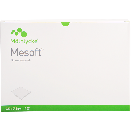 Mesoft Nonwoven Kompress 7,5 x 7,5 cm