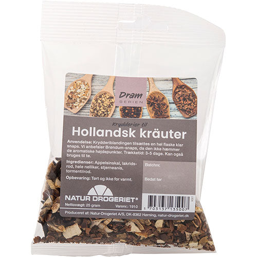Natur-Drogeriet Nederlandsk Krauter Krydderblanding | 25 g fra Natur-Drogeriet
