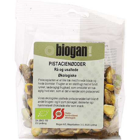 Biogan Pistasjnøtter Økologisk | 50 g fra Biogan