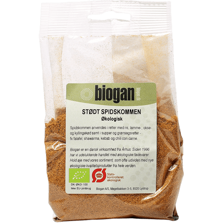 Biogan Malt Spisskummen Økologisk | 100 g fra Biogan