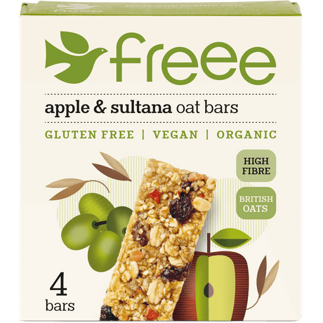 Doves Farm Glutenfri Havrebar m. eple & sultanas Økologisk fra | 140 g