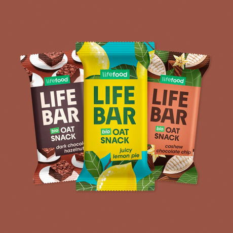LifeBar Glutenfri Havrebar Lemon Øko