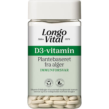 Longo D3-vitamin | 180 tabletter