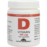 D3-vitamin 85 Mcg, fra Natur-Drogeriet
