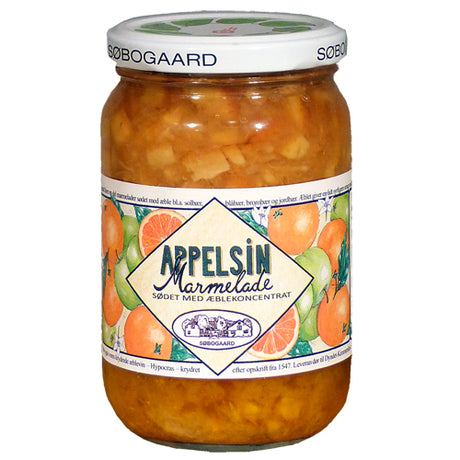 Appelsinmarmelade søtet m eple
