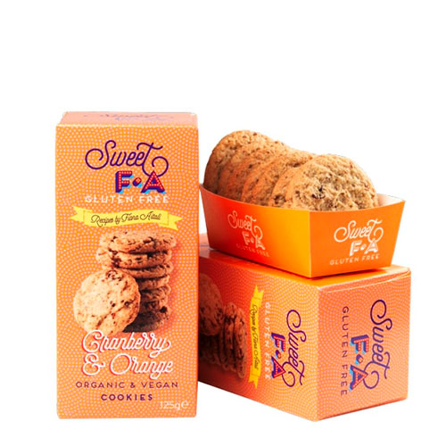 Glutenfrie Kaker Tranebær % Appelsin Cookies Øko fra 