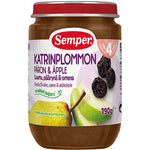 Semper Fruktpuré med sviske, pære og eple fra 4 mnd. | 190 g