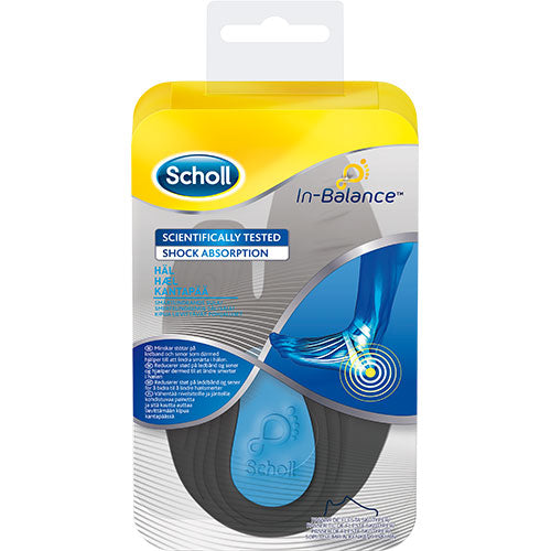 Scholl Med Insoles Heel 3in1 (S)