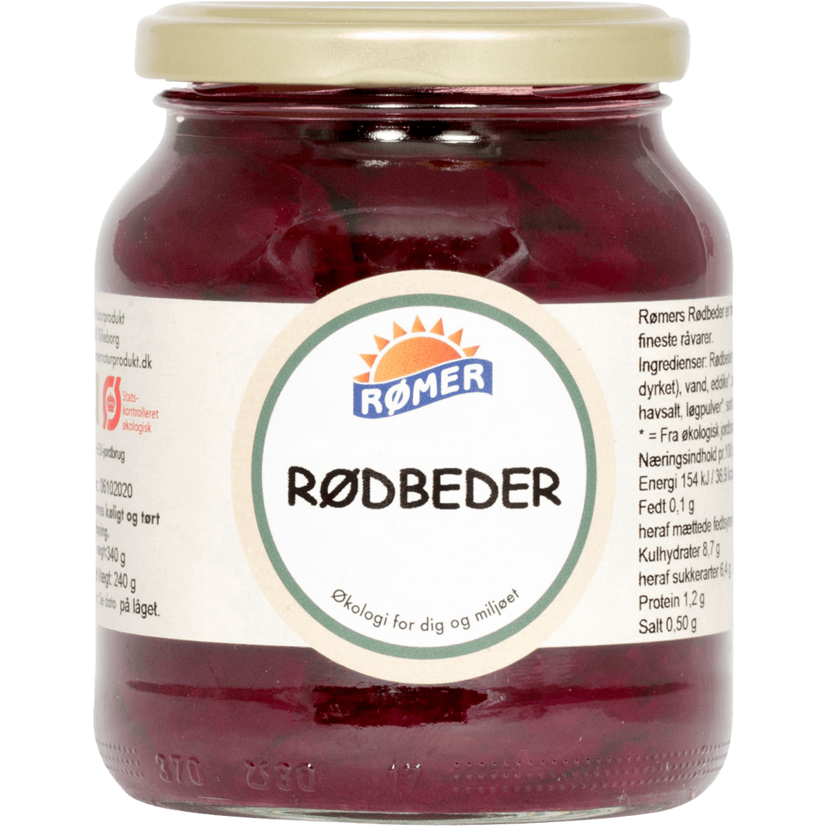 Rømer Mandelsmør Crunchy Glutenfri Økologisk | 340 g