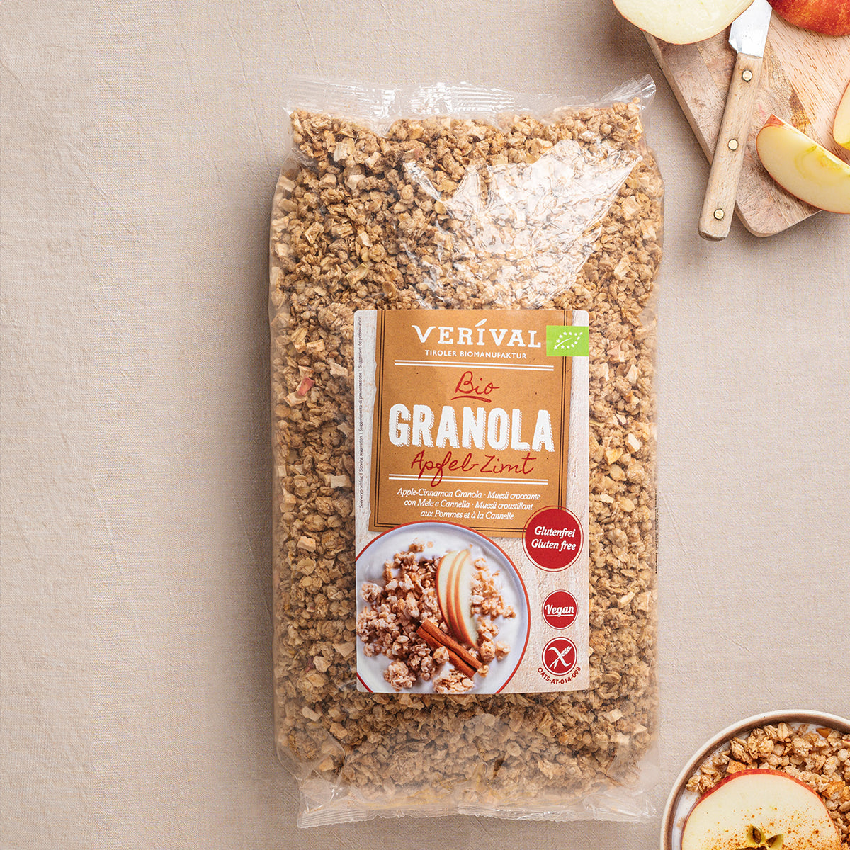 Granola Eple-Kanel Øko Glutenfri