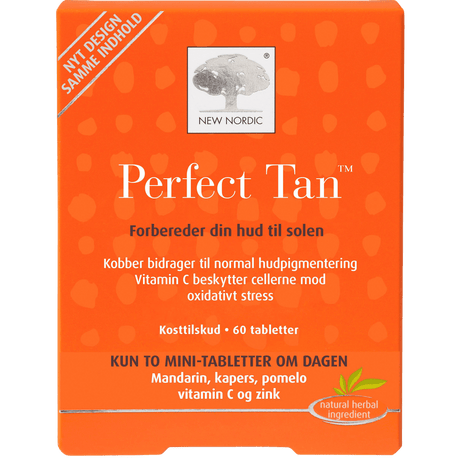 New Nordic Skin Care Perfect tan | 60 tabletter