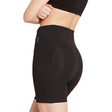 Boody Motivate 5" High-waist Shorts Black | Str. Xs fra Boody