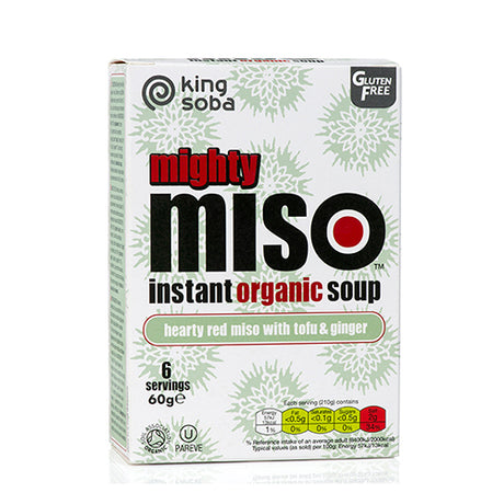 Instant Misosuppe med Tofu og Ingefær Øko Glutenfri