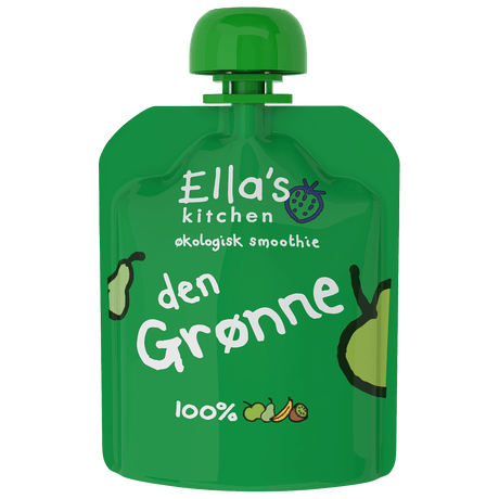Ellas Kitchen Babysmoothie 6 mnd+ Den Grønne Økologisk | 90 g