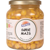 Søte Mais på Glass Øko fra Rømer