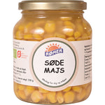 Søte Mais på Glass Øko