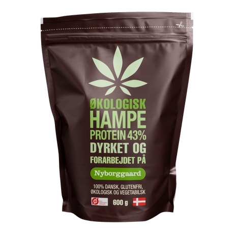 Nyborggaard Hampprotein 43% Glutenfri | 600 g