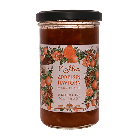 Appelsin & Havtorn Marmelade Molbo Øko