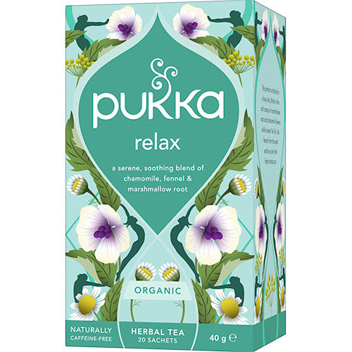 Pukka Relax Te Økologisk | 20 Breve fra Pukka