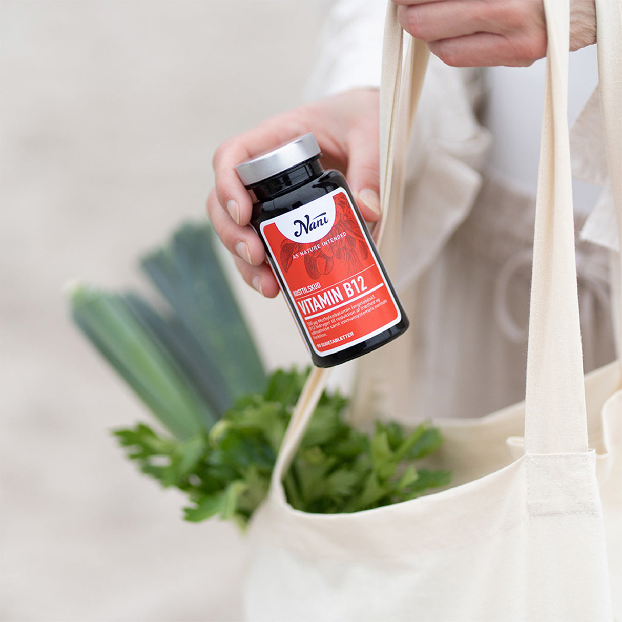 Nani Vitamin B12 Kosttilskudd | 90 tabletter fra Nani