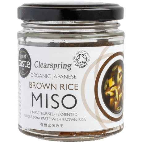 Clearspring Miso Brown Rice Upasteurisert Økologisk | 150 g