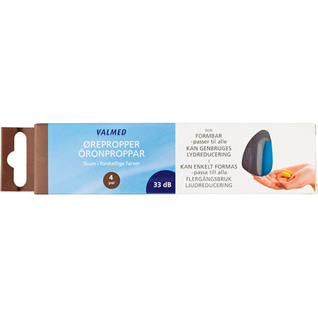 Ørepropper 4 par