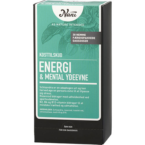Nani Energi & Mental Yteevne | 30 Breve fra Nani