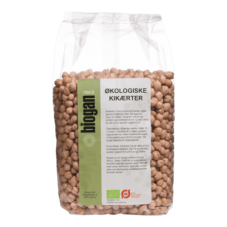Biogan Kikerter Økologisk | 1 kg