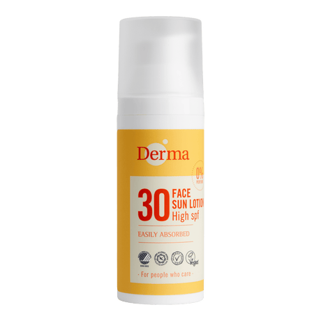 Derma Solkrem Ansikt med SPF30 UVA/UVB | 50 ml