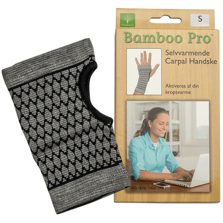 Bamboo Pro Carpal Hanske | Str. S