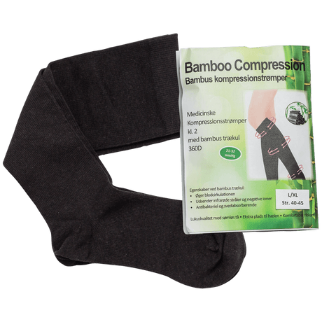 Bamboo Pro Bambus Kompresjonsstrømper | Str. L/XL