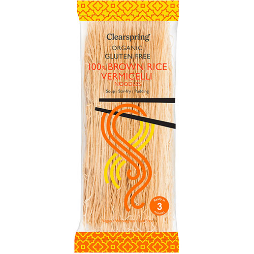 Brune Ris Vermicelli nudler Øko - Glutenfri