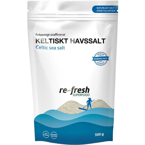 Refresh Superfood Fint Keltisk Havsalt fra Refresh Superfood