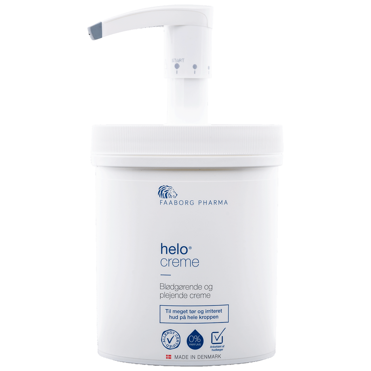 Faaborg Pharma Helo Krem Krukke m/Pumpe | 1000 ml