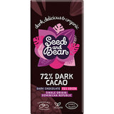 Mørk Sjokolade 58% Hasselnøtt Ø fra Seed & Bean