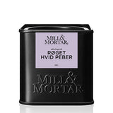 Røkt Hvit Pepper Øko fra Mill & Mortar