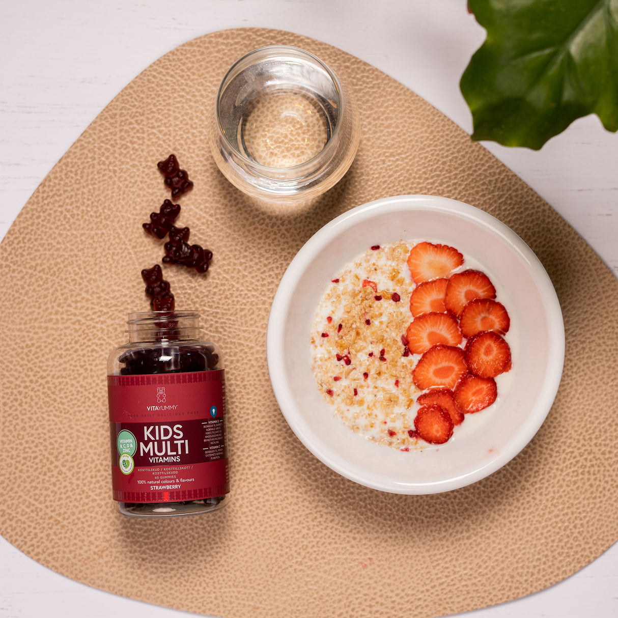 VitaYummy Kids Multivitamin Strawberry | 60 vingummi fra VitaYummy