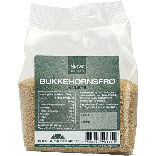 Bukkehornkløverfrø Knust